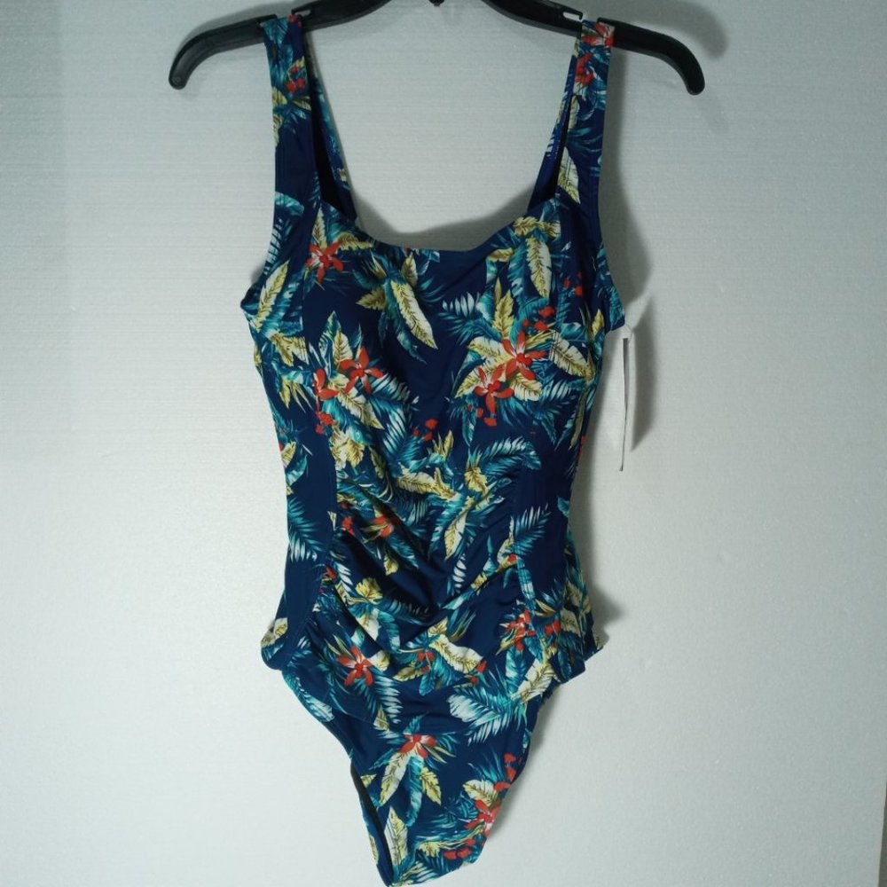 Mycoco Tropical Print Swimsuit One pc (Size US 12